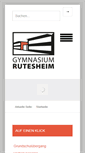 Mobile Screenshot of gymnasium-rutesheim.de